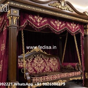 Stylish Royal Swing Design with Decorative Brass Chains No-1206
