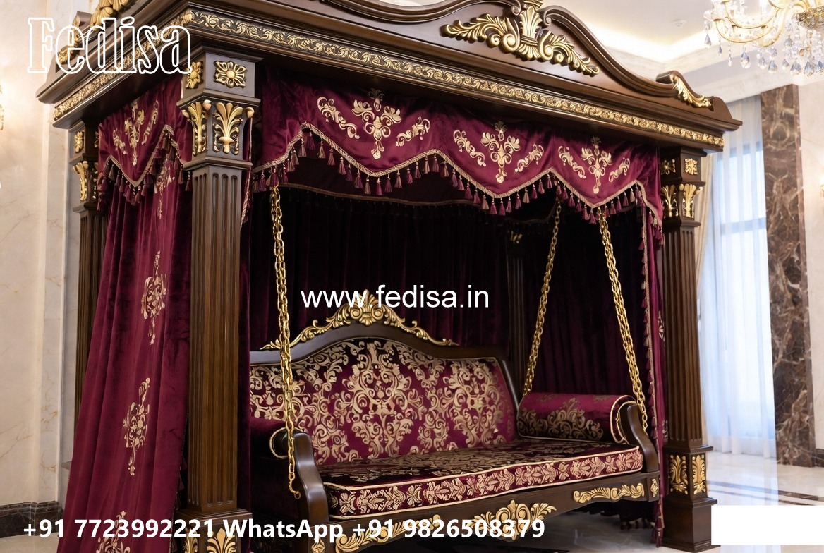 Stylish Royal Swing Design with Decorative Brass Chains No-1206