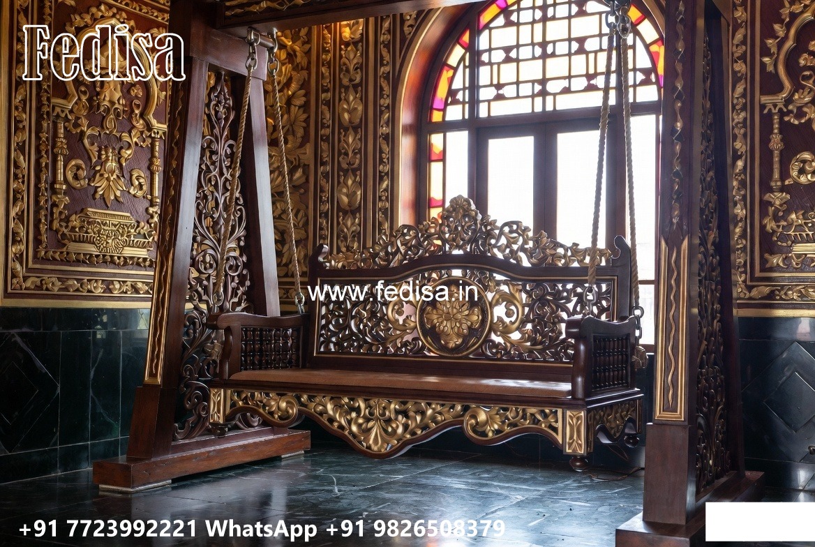 Elegant Royal Swing Design with Decorative Upholstery No-1220