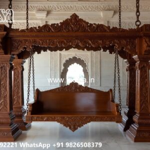 Traditional Royal Swing Design for Indian Home Interiors No-1225