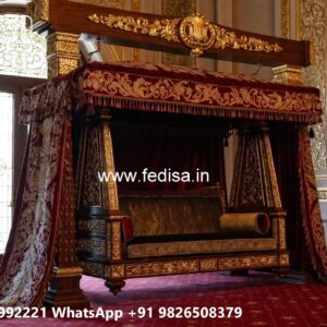 Premium Wood Carving Swing Design for Heritage Homes No-1256