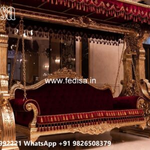 Designer Wood Carving Swing Design for Luxury Villas No-1261