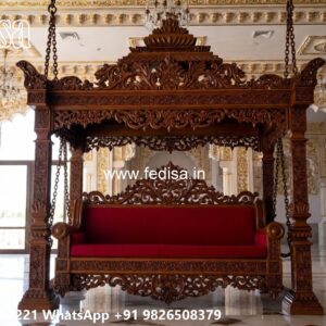 Royal Wood Carving Swing Design for Palace Inspired Homes No-1270