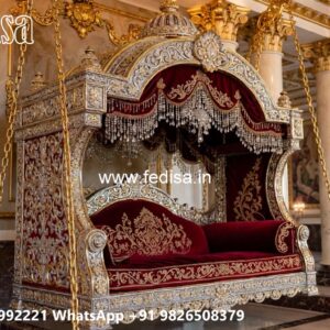 Decorative Wood Carving Swing Design for Hall Spaces No-1278