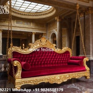 Luxury Wood Carving Swing Design with Palace Inspired Look No-1317