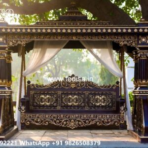 Elegant Wood Carving Swing Design for Heritage Villas No-1338