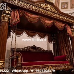 Luxury Wooden Swing Design Ideas for Elegant Home Interiors No-1351