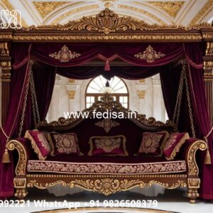Premium Wooden Swing Design for Balcony and Garden No-1355