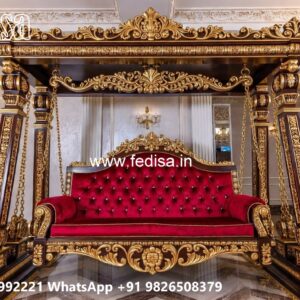 Custom Wooden Swing Design for Premium Home Interiors No-1364