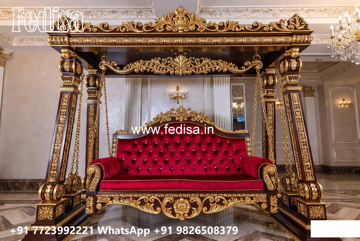 Custom Wooden Swing Design for Premium Home Interiors No-1364