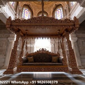 Decorative Wooden Swing Design for Home Entrance Area No-1369
