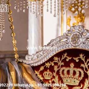 Wooden Swing Design with Elegant Hanging Chain Style No-1371
