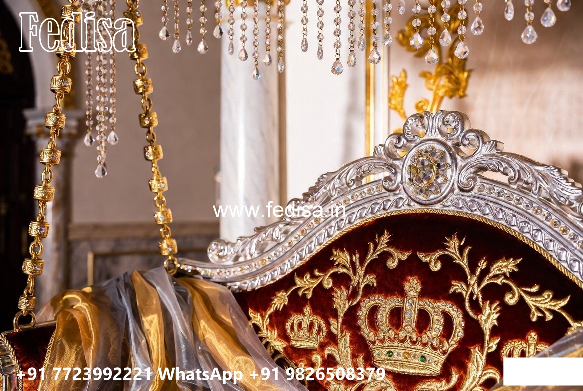 Wooden Swing Design with Elegant Hanging Chain Style No-1371