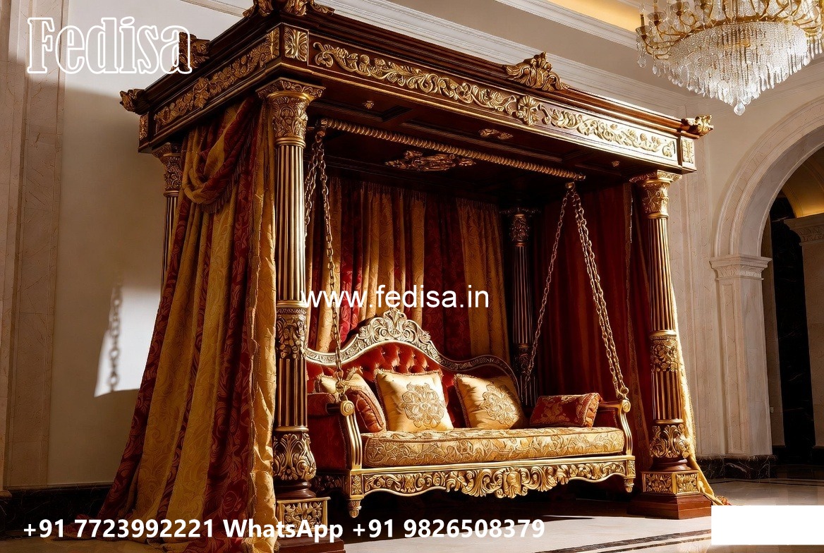 Wooden Swing Design for Balcony Seating Inspiration No-1374