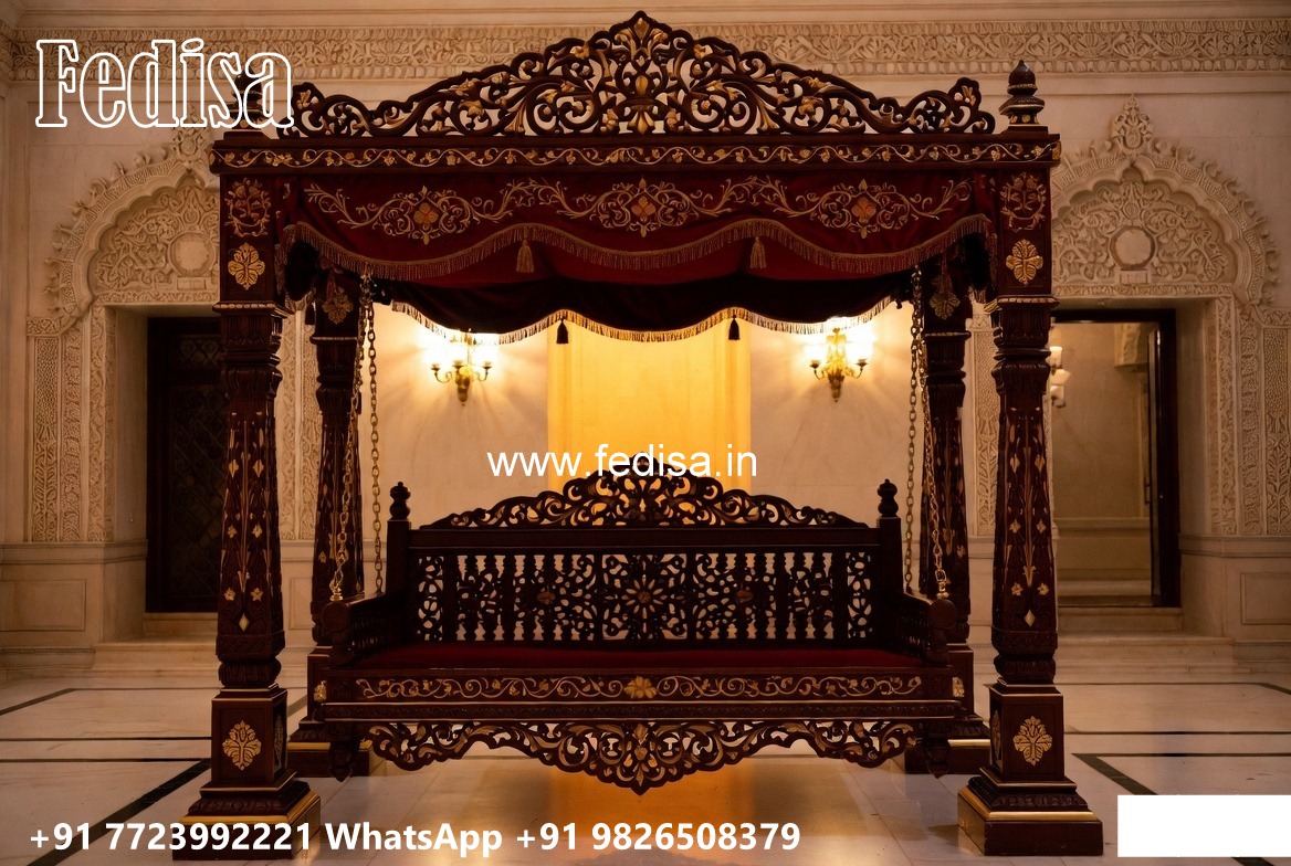 Modern Wooden Swing Design for Contemporary Interiors No-1378