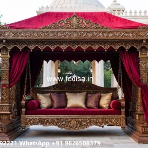 Wooden Swing Design Ideas for Luxury Home Renovation No-1398