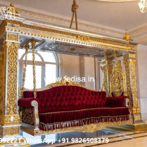 Contemporary Wooden Swing Design for Stylish Living Room No-1399
