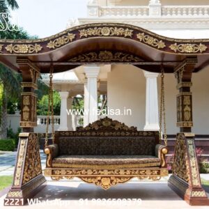 Premium Wooden Swing Design for Modern Villa Decor No-1401