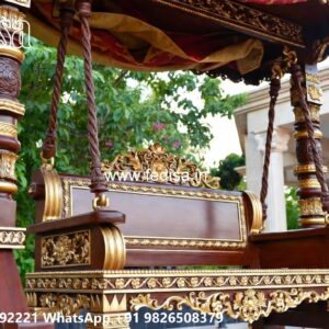 Modern Wooden Swing Design with Contemporary Appeal No-1411