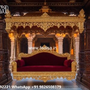Wooden Swing Design with Vintage Traditional Craft Style No-1412
