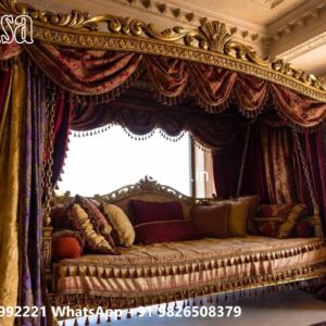 Wooden Swing Design for Modern Hall Decoration Ideas No-1421