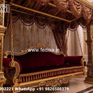 Wooden Swing Design Ideas for Elegant Living Spaces No-1425