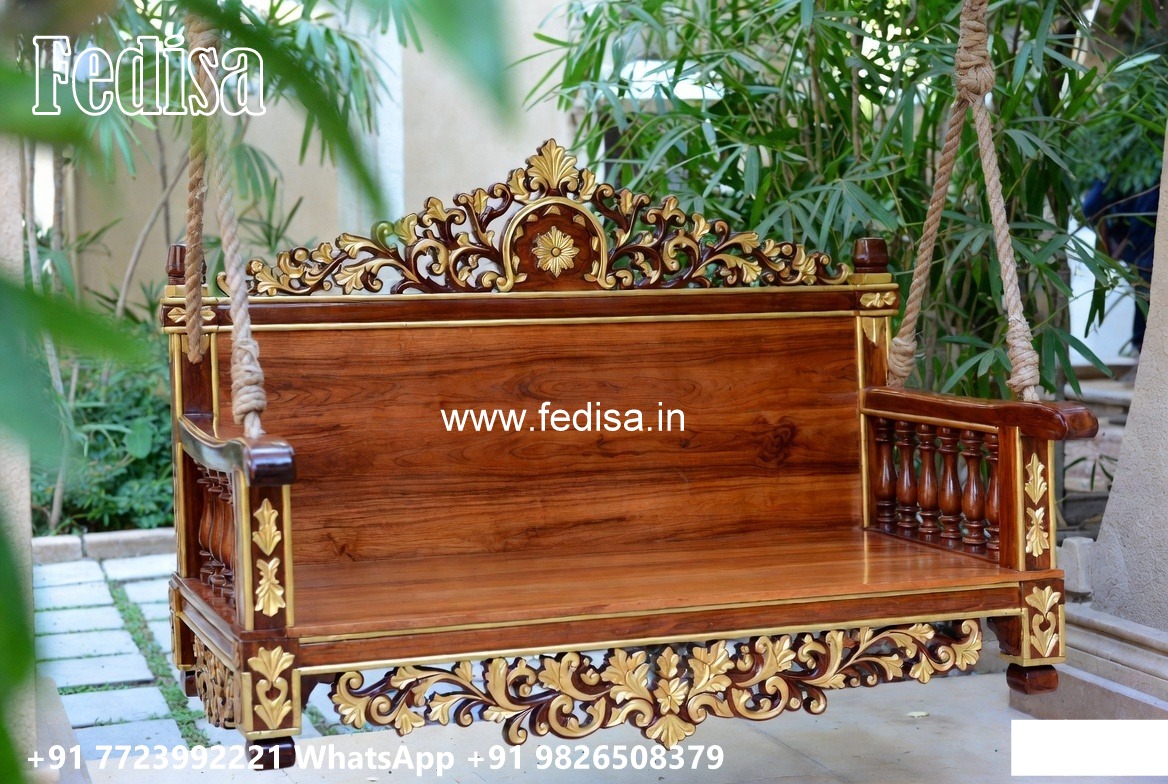Modern Luxury Wooden Swing Design for Villas No-1427