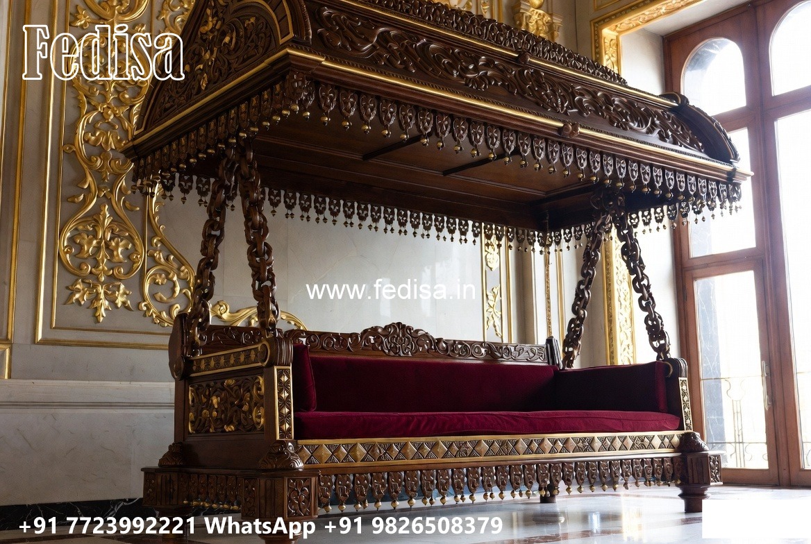 Wooden Swing Design with Rich Traditional Craftsmanship No-1435