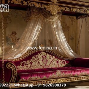 Wooden Swing Design with Designer Carving Artwork No-1444