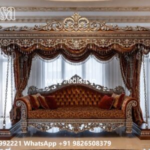 Modern Wooden Swing Design for Sophisticated Living Rooms No-1450