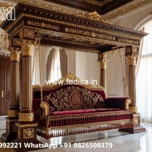 Luxury Swing Design with Artistic Carving Patterns No-1461