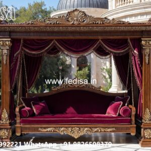 Luxury Swing Design with Rich Teak Wood Texture No-1476