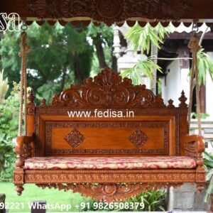 Luxury Swing Design with Artistic Wooden Patterns No-1487