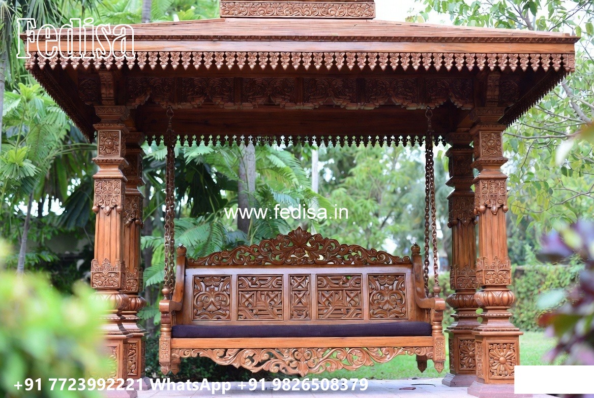 Luxury Swing Design for Stylish Balcony Seating Area No-1488