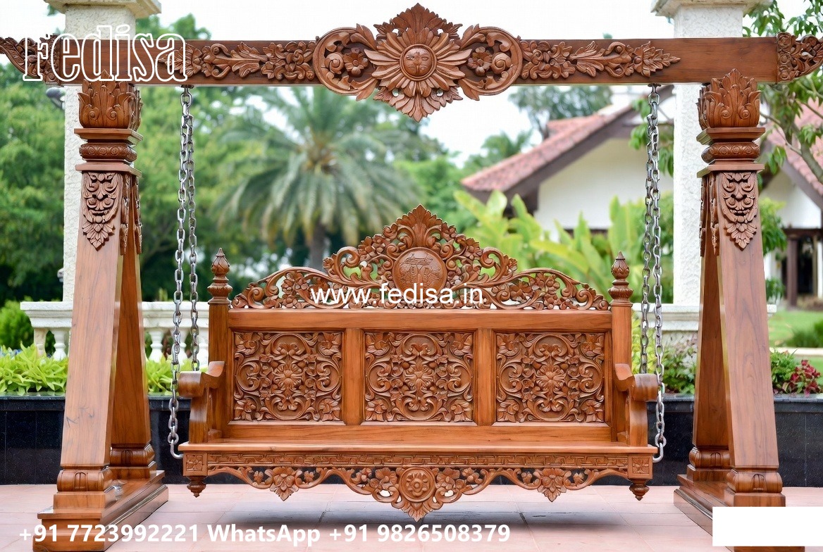 Luxury Swing Design with Traditional Wooden Craft Style No-1505