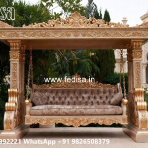 Luxury Swing Design with Rich Wooden Texture Finish No-1538