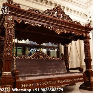 Classic Swing Design with Antique Wooden Craftsmanship No-1648