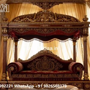 Stylish Royal Swing Design with Decorative Brass Chains No-1656