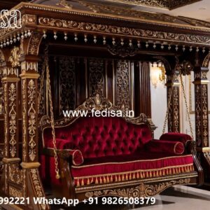 Royal Swing Design with Artistic Wooden Detailing No-1673