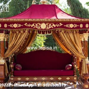 Royal Swing Design with Palace Inspired Wooden Artwork No-1695
