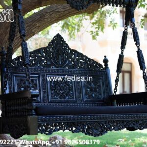 Premium Wood Carving Swing Design for Heritage Homes No-1706