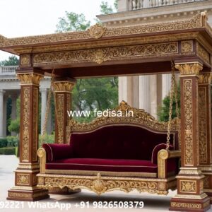 Wood Carving Swing Design Ideas for Sophisticated Interiors No-1722