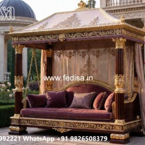 Antique Wood Carving Swing Design with Heritage Look No-1726