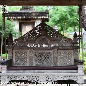 Wood Carving Swing Design for Modern Traditional Homes No-1732