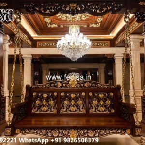 Wood Carving Swing Design Ideas for Luxury Home Makeovers No-1745
