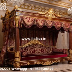 Indoor Wood Carving Swing Design with Artistic Charm No-1779