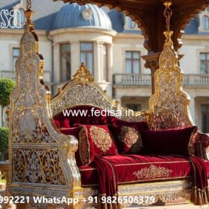 Indoor Wood Carving Swing Design for Relaxing Luxury Spaces No-1793