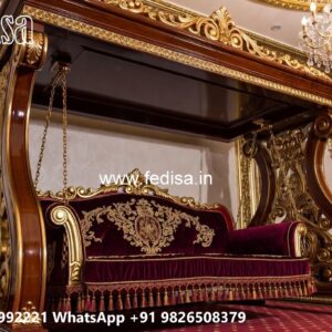 Luxury Wooden Swing Design Ideas for Elegant Home Interiors No-1801