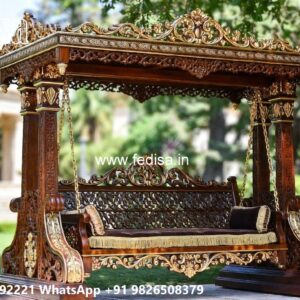 Traditional Wooden Swing Design for Indian Homes No-1803