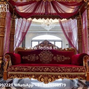 Classic Wooden Swing Design for Luxury Villa Interiors No-1806